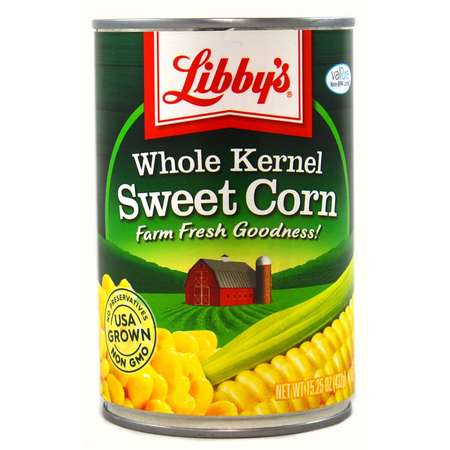 LIBBYS Libby Whole Kernel Corn 15 oz., PK24 F003710093662